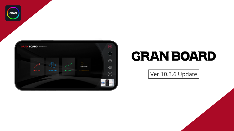 GranBoard App Ver. 10.3.6 update details