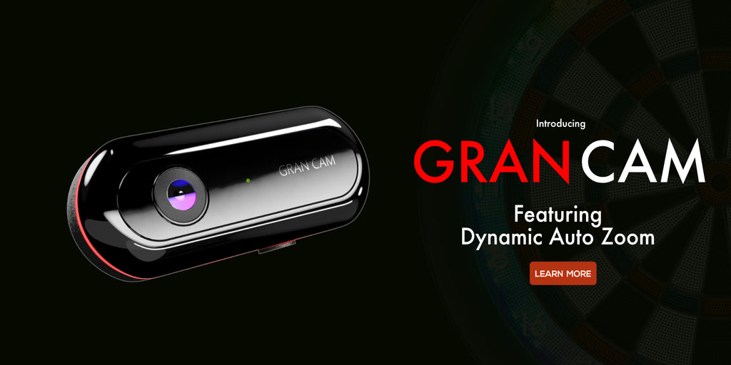 GRANCAM secondary camera for online darts. Featuring Dynamic Auto Zoom
